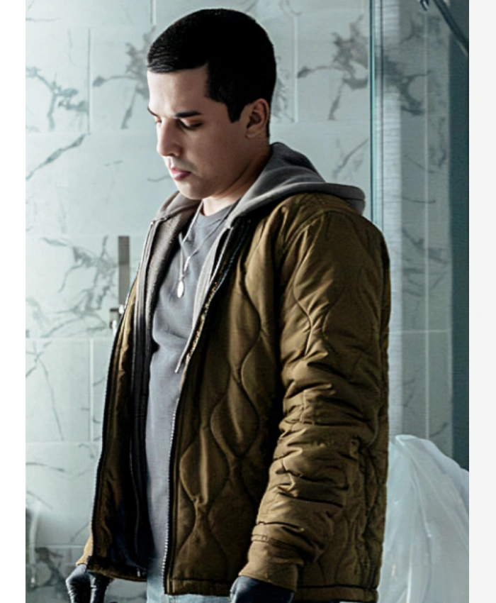 Derek Rivera Mayor of Kingstown S04 Quilted Jacket