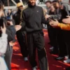 Derrick Rose Adidas Honors Walk Of Fame Striped Black Tracksuit