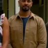Derrick Shrinking S02 Brown Cotton Jacket