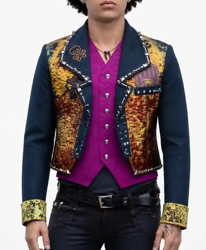Descendants Wicked Wonderland 2026 Zavien Garrett Jacket Mens