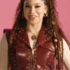 Descendants Wicked Wonderland Hazel Hook Burgundy Vest