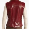 Descendants Wicked Wonderland Hazel Hook Burgundy Vest Men