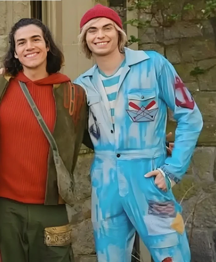 Descendants Wicked Wonderland Ryan McEwen Blue Cotton Jumpsuit