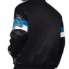 Detroit Lions Triple Option Satin Varsity Jacket