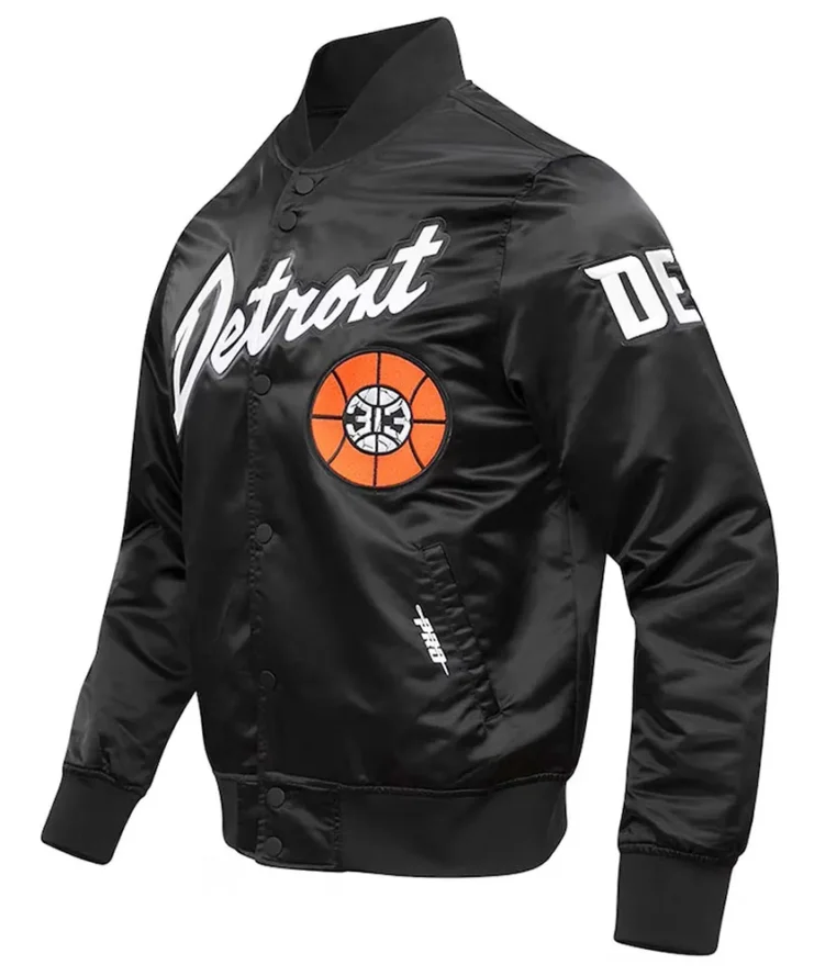 Detroit Pistons 2023 24 City Edition Varsity Jacket