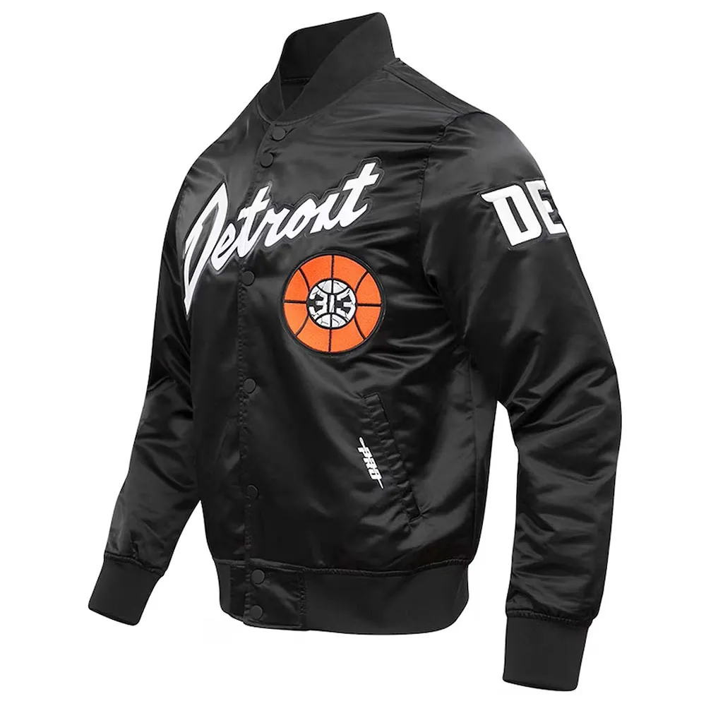 Detroit Pistons 2023 24 City Edition Varsity Jacket
