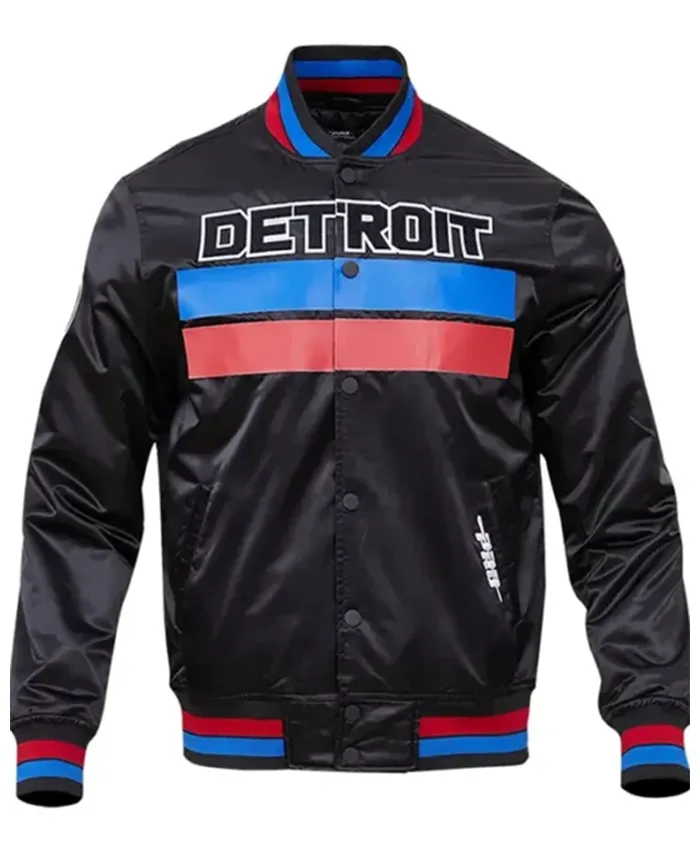 Detroit Pistons Statement Edition Classic Varsity Jacket