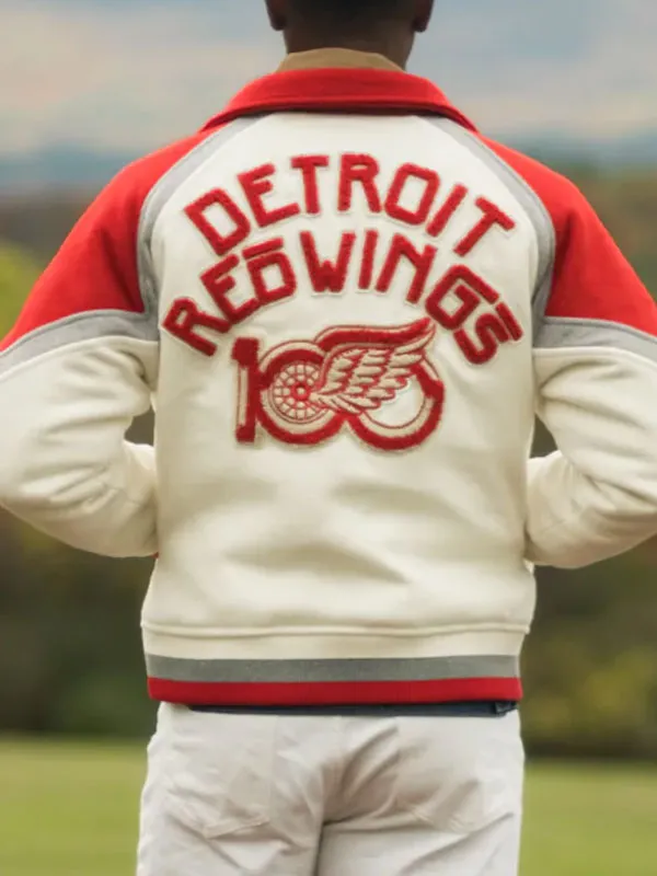 Detroit Red Wings Centennial Season Varsity Jacket