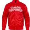 Detroit Red Wings Classic Red Varsity Jacket