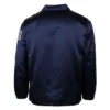 Detroit Tigers 1960 Full Snap Satin Navy Windbreaker