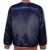 Detroit Tigers 1984s Dugout Navy Satin Jacket