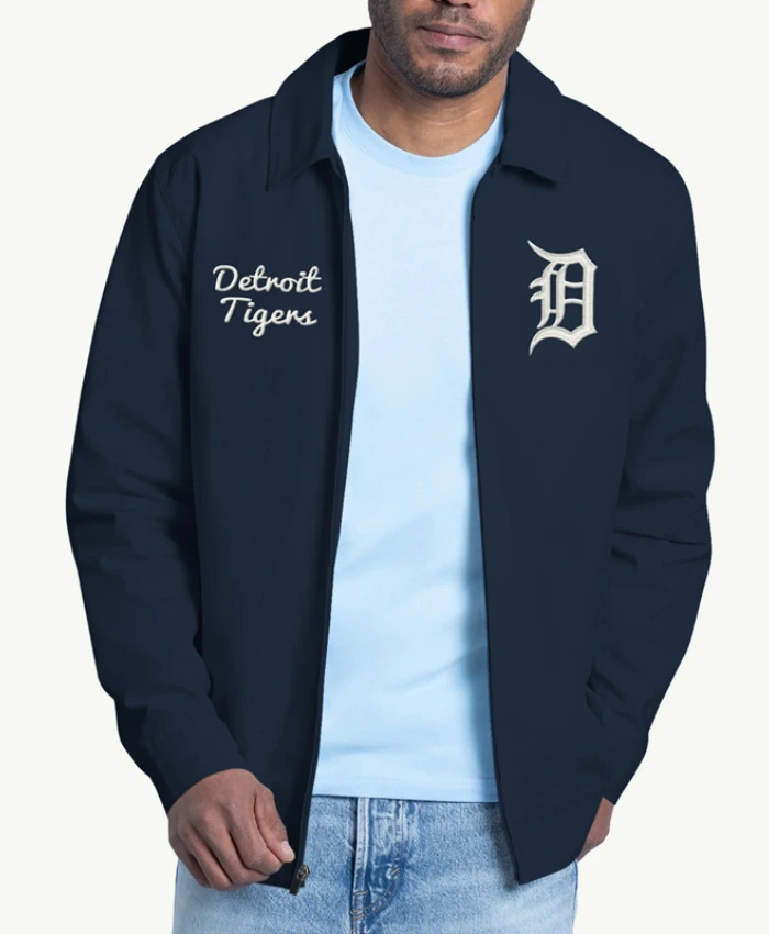Detroit Tigers Franchise Full Zip Jacket