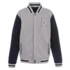 Detroit Tigers Navy And Gray Varsity Wool Jacket