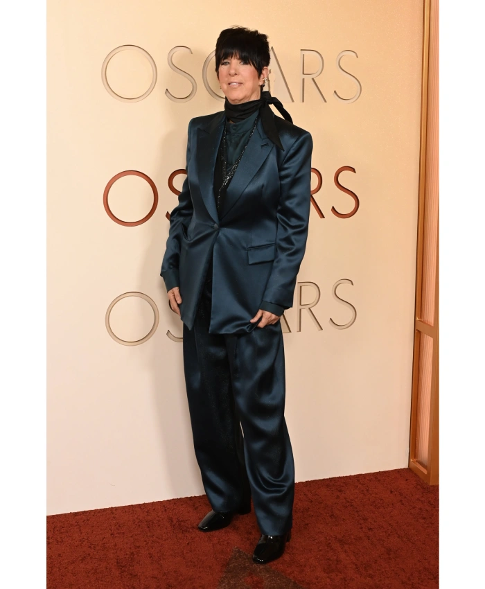 Diane Warren Oscar 2026 Blue Suit - Image 3