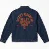 Dickies X Harley Davidson Boxy Fit Embroidered Denim Jacket