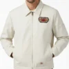 Dickies X Harley Davidson Quilted Lined Eisenhower Jacket In White