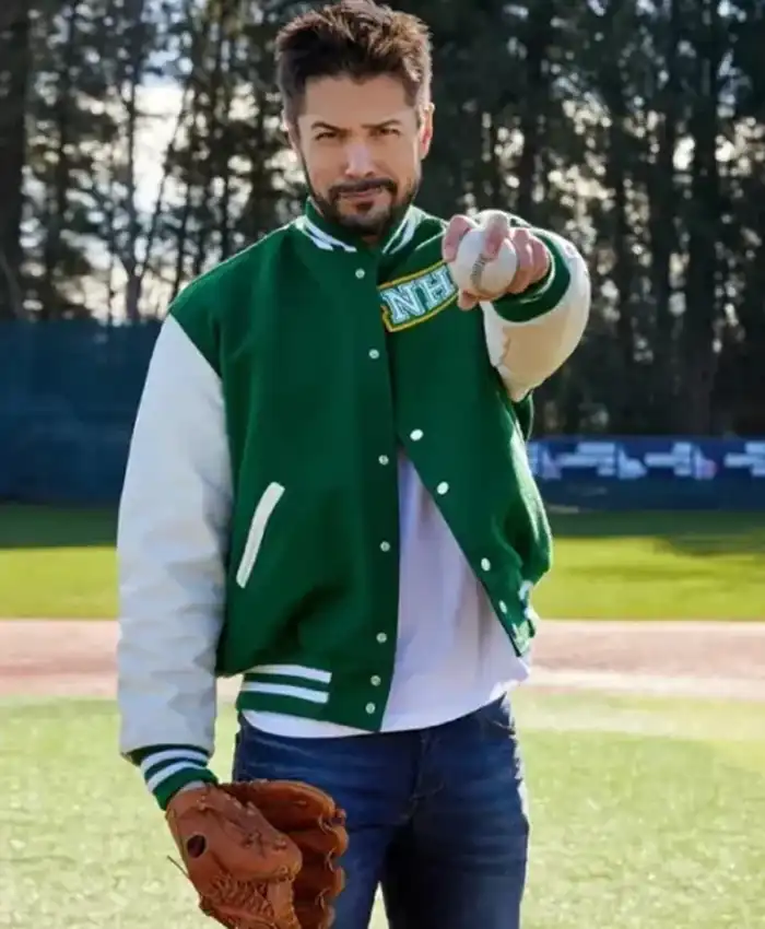 Diego Film Hearts In The Game 2023 Marco Grazzini Varsity Green Jacket
