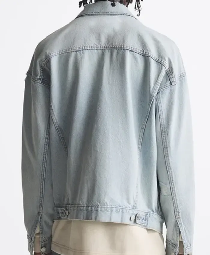 The Voice S27 Dimitrius Graham Denim Jacket - Image 3
