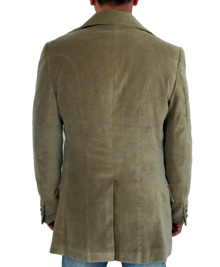 Doctor Who S11 Green Jon Pertwee Velvet Blazer