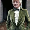 Doctor Who S11 Jon Pertwee Green Velvet Blazer