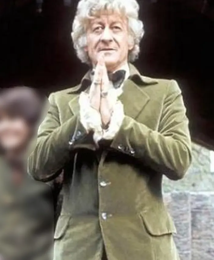 Doctor Who S11 Jon Pertwee Velvet Green Blazer