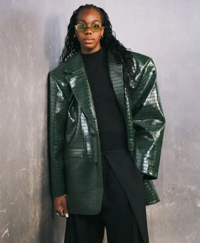 Dominique Malonga All Star Weekend 2026 Green Blazer