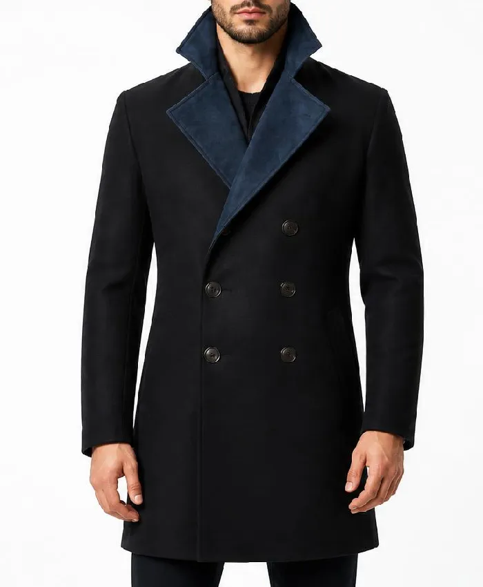 Doomsday 2026 Tenoch Huerta Coat Mens