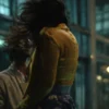 Dove Cameron TV Series 56 Days Ciara Wyse Cropped Yellow Blazer