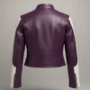 Dr. Kureha TV Series One Piece S02 Katey Sagal Purple Cropped Jacket