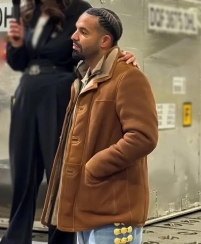 Drake Brown Suede Jacket
