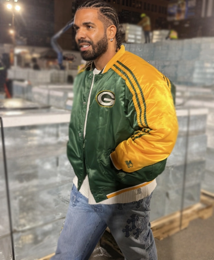 Drake Iceman Packers Jacket