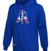 Drake Maye New England Patriots Combine Retro Pullover Hoodie