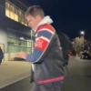 Drake Maye Patriots Bomber Jacket