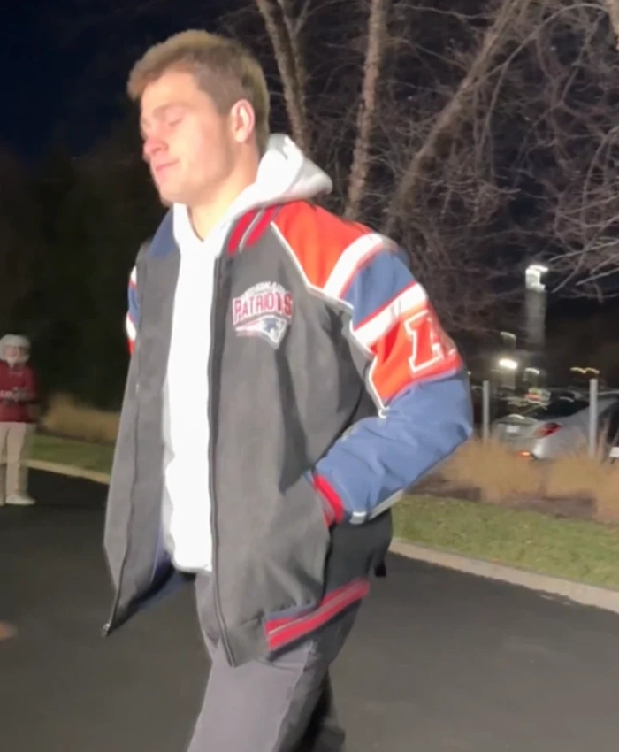 Drake Maye Patriots Jacket