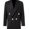 Drew Barrymore Queen Latifah Show Blue Blazer