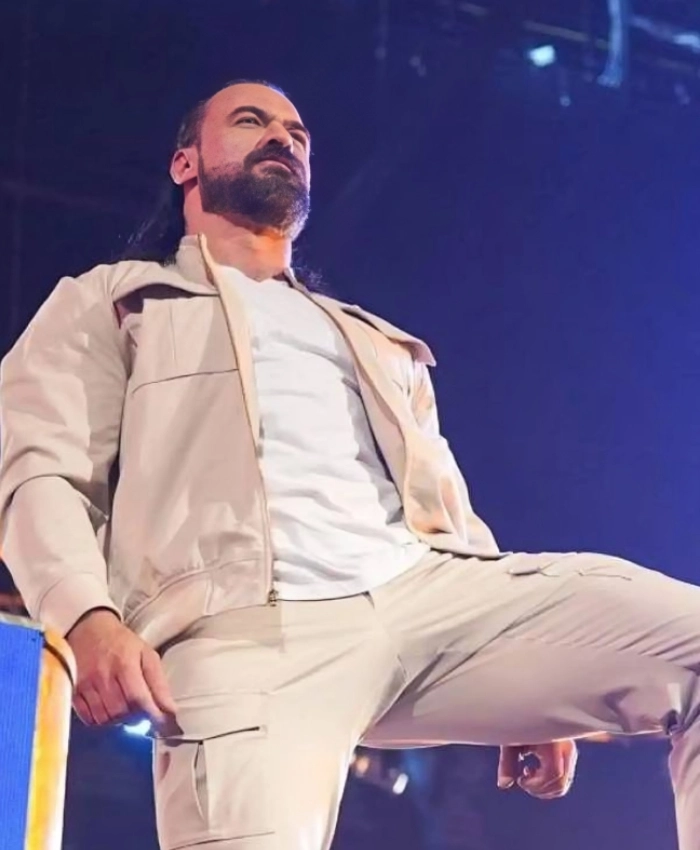 Drew McIntyre SmackDown Beige Jacket - Image 3