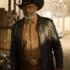 Drummond Moncrief Will Trent S03 Gregory Alan Williams Black Leather Blazer