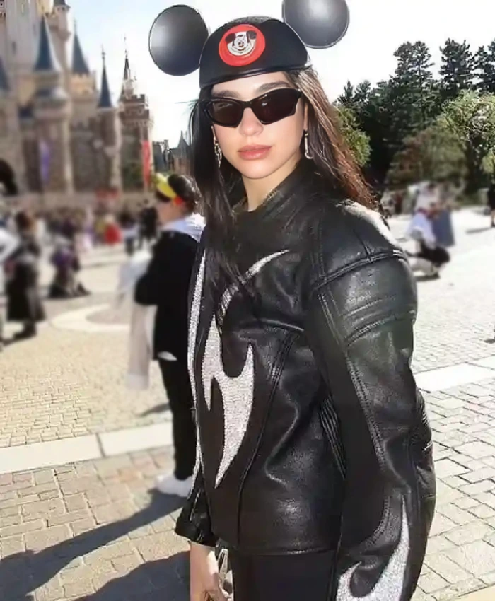 Dua Lipa Nostalgia Tour Leather Jacket - Image 3