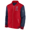 Dugout LA Angels Collection RedNavy Bomber Jacket