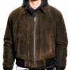 Dune Part Three 2026 Timothee Chalamet Suede Jacket Mens