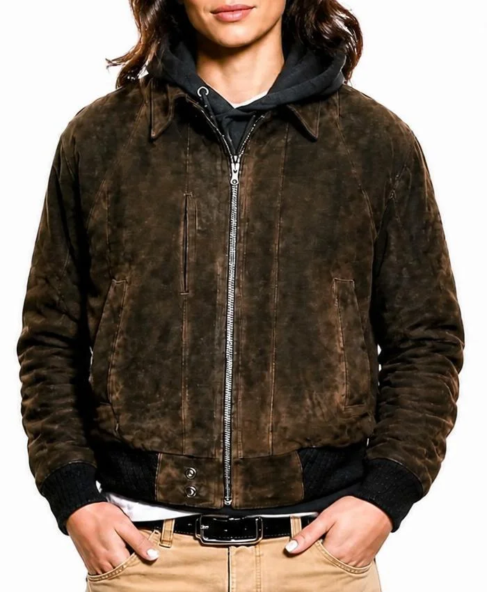 Dune Part Three 2026 Timothee Chalamet Suede Jacket Womens