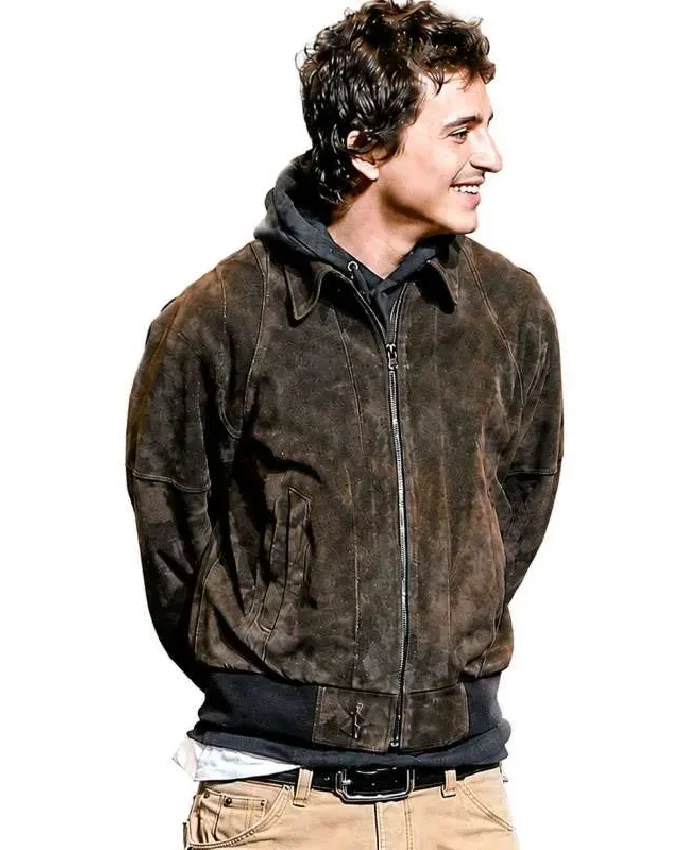 Dune Part Three 2026 Timothee Chalamet Suede Jacket
