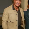 Dwayne Johnson TIFF Tribute Awards Suede Jacket