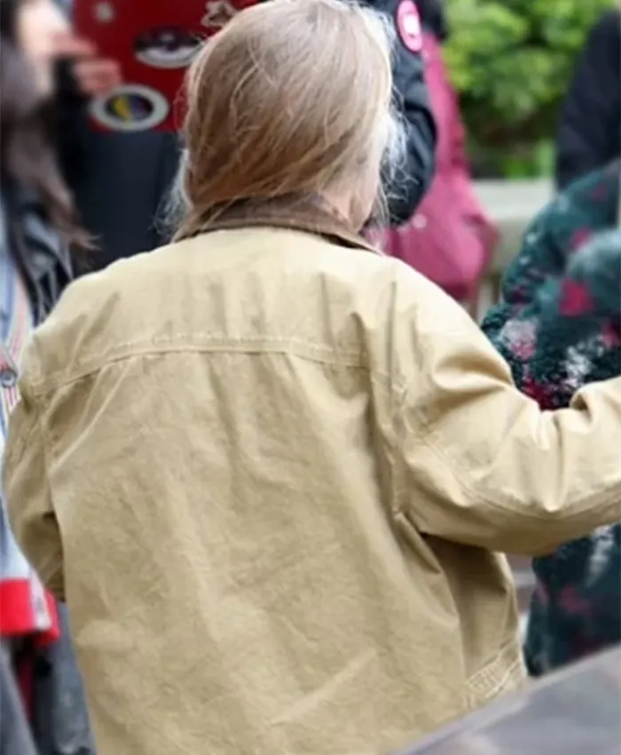 Dying For Sex 2025 Sissy Spacek Brown Jacket