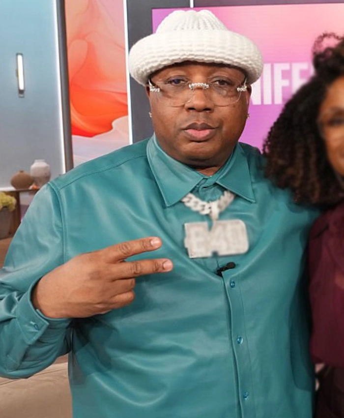 E-40 The Jennifer Hudson Show Leather Jacket - Image 2
