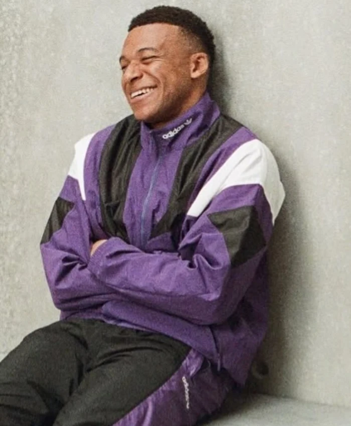 EA Sports FC 27 Cover Star Mbappe Real Madrid Adidas Purple Track Jacket