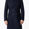 Ebenezer A Christmas Carol 2026 Johnny Depp Blue Coat Mens