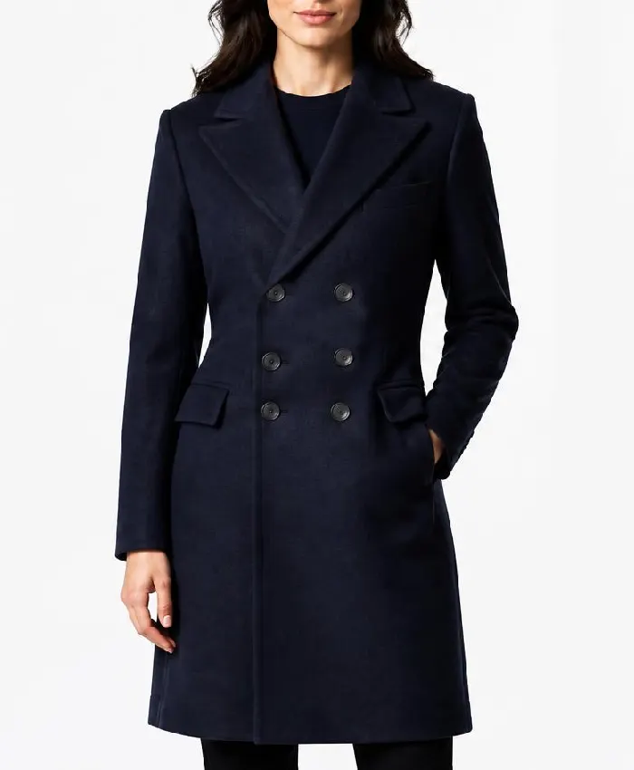 Ebenezer A Christmas Carol 2026 Johnny Depp Blue Coat Womens
