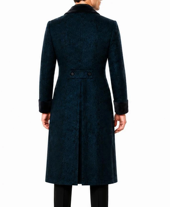 Ebenezer A Christmas Carol 2026 Johnny Depp Trench Coat Men