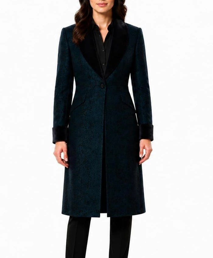 Ebenezer A Christmas Carol 2026 Johnny Depp Trench Coat Womens